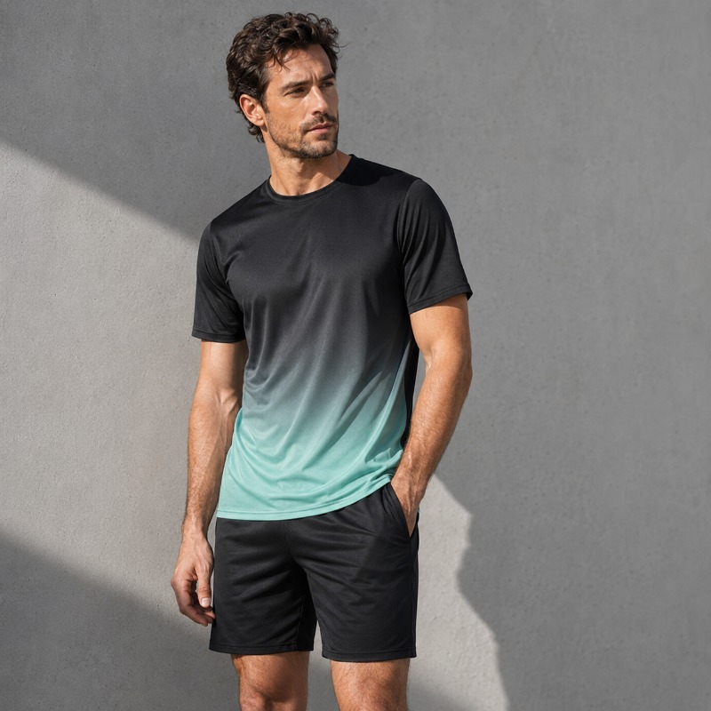 Summer Clothing Line - Men Quick Dry Sportswear Set 2