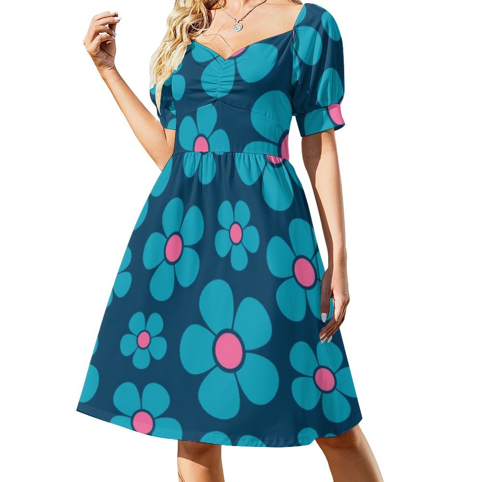 Summer Clothing Patterns - Reto 1960S Style Mid Mod Floral