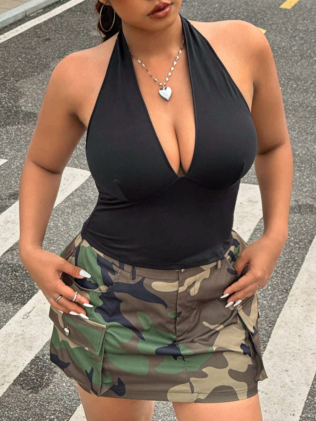 Summer Clothing For Plus Size Women - New fashion solid color plus size