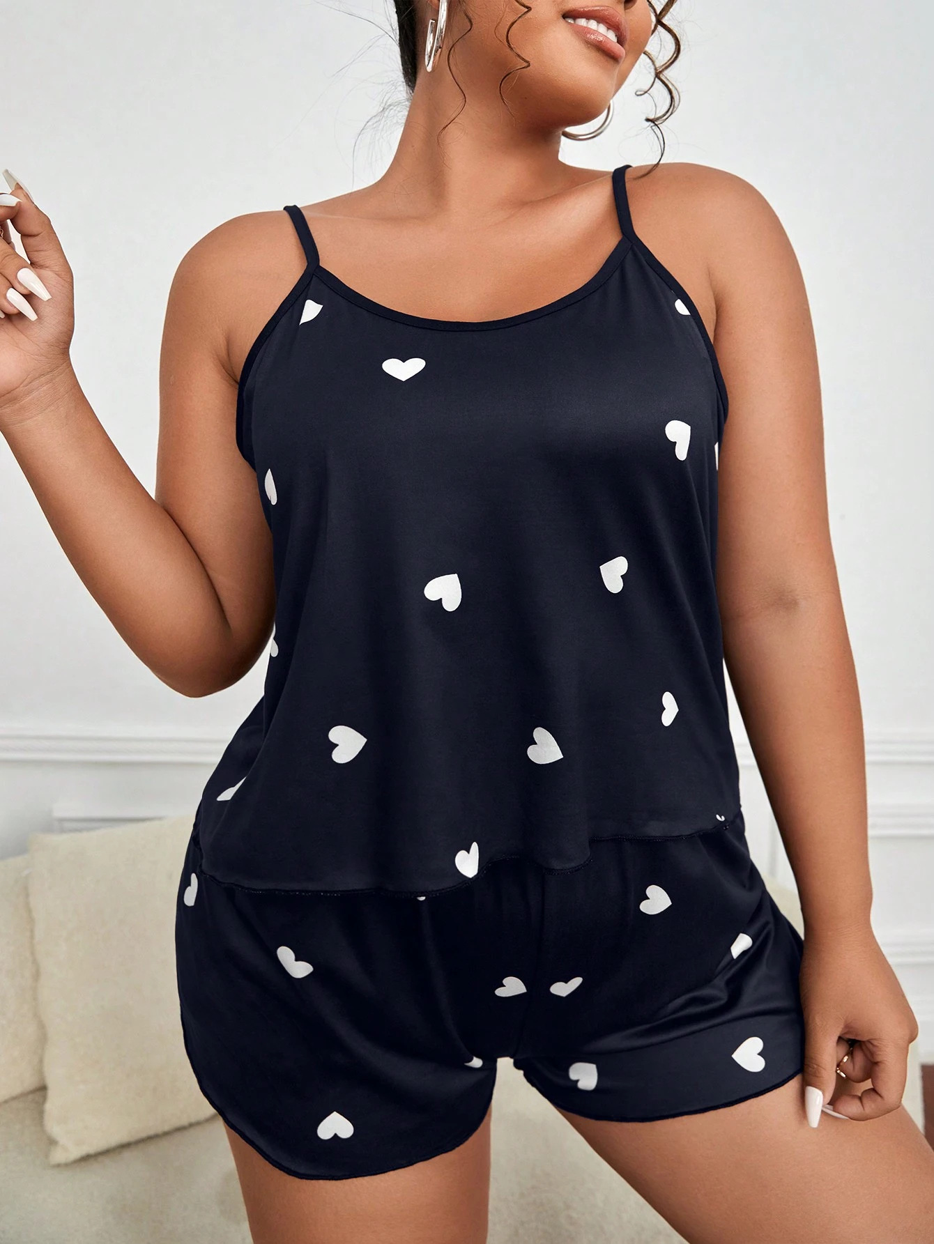 Summer Clothing For Plus Size Women - 2 Pieces Pajamas Set for Women