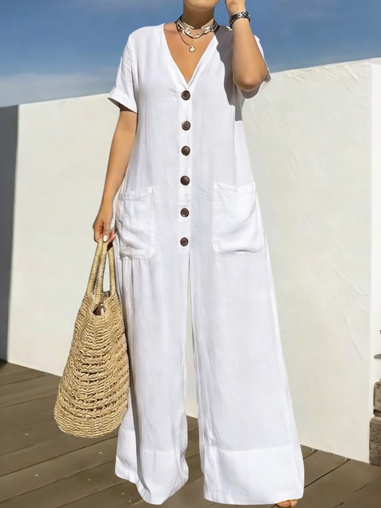 Summer Clothing For Plus Size Women - Plus Size Women Clothes Jumpsuit Summer