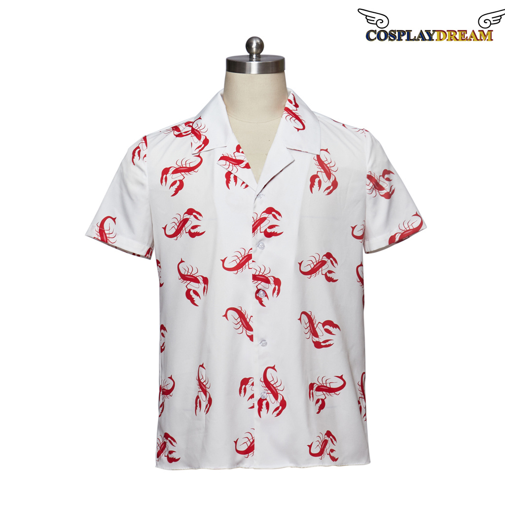 Beach Shirt Hawaiian - Seinfeld Cosmo Kramer Lobster Shirt Costume