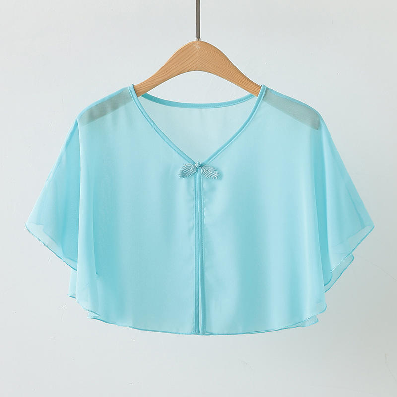 Summer Clothing Accessories - Spring Chiffon Short Outer Wear Sunscreen