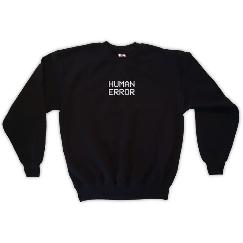 Summer Jumper Clothing - Skuggnas New Arrival Human Error Sweatshirt