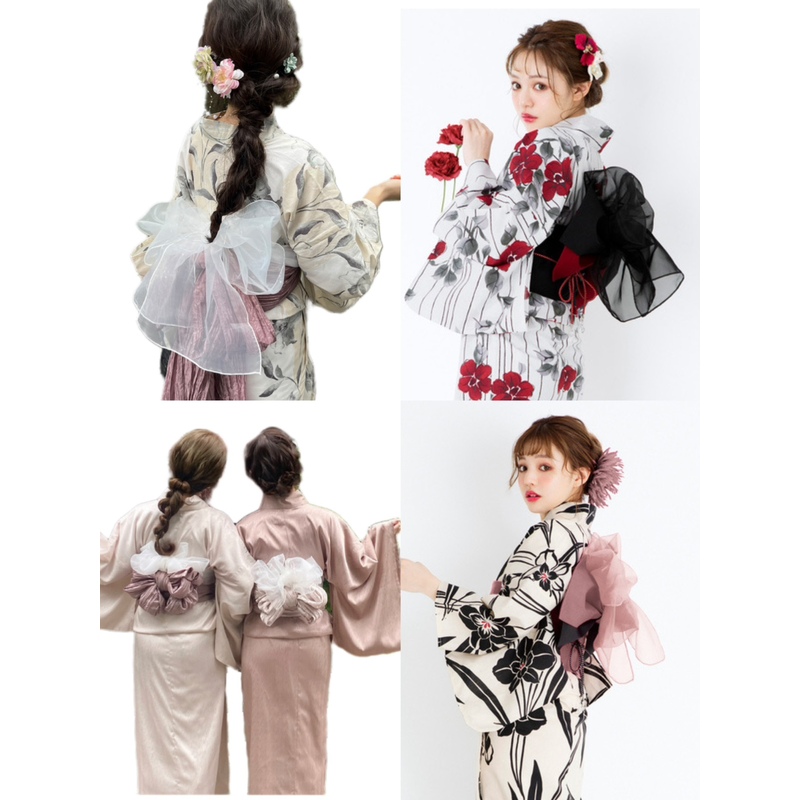 Summer Clothing Accessories - Summer Kimono Bathrobe Belt Lace Kimono