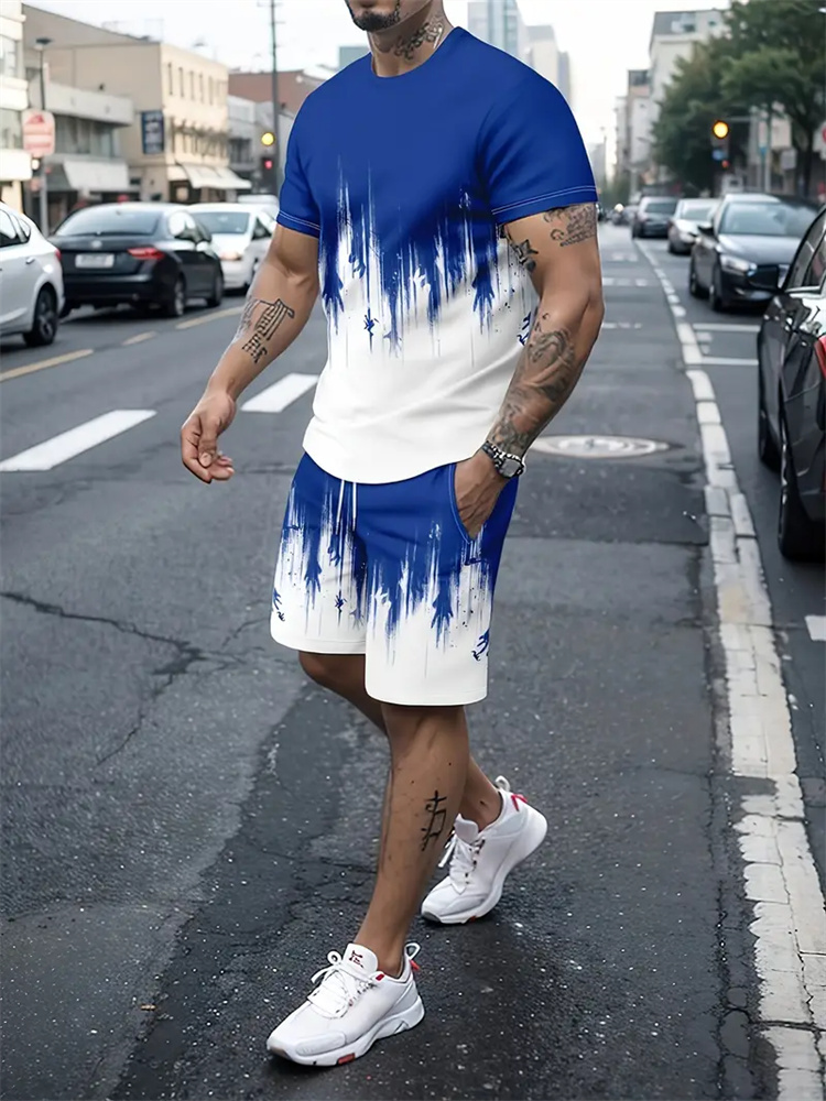 Men Women Gradient Texture T-s - Summer Clothing Items recension och pris