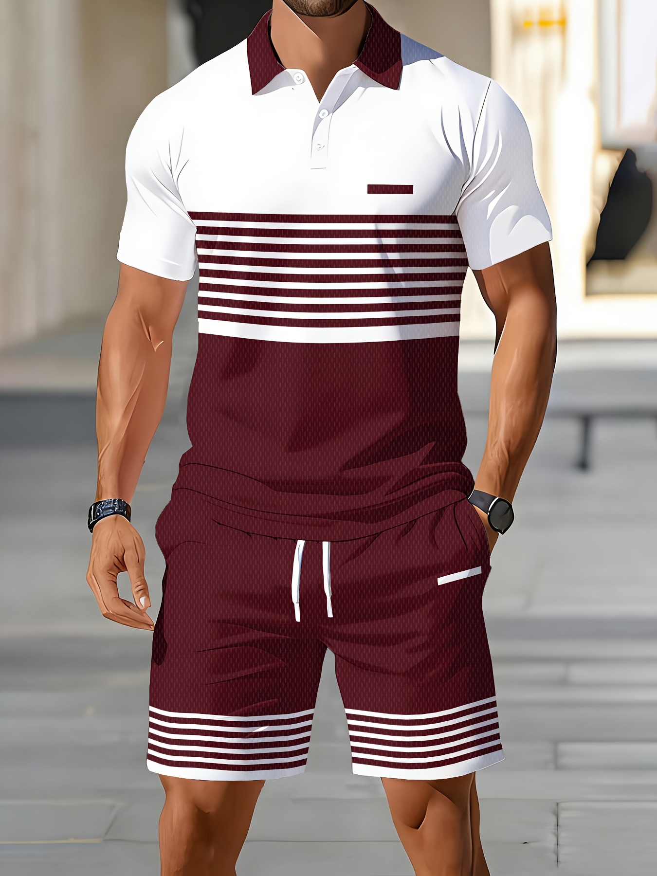 2026 Summer Men's Polo Set - 3 - Summer Clothing Patterns recension och pris