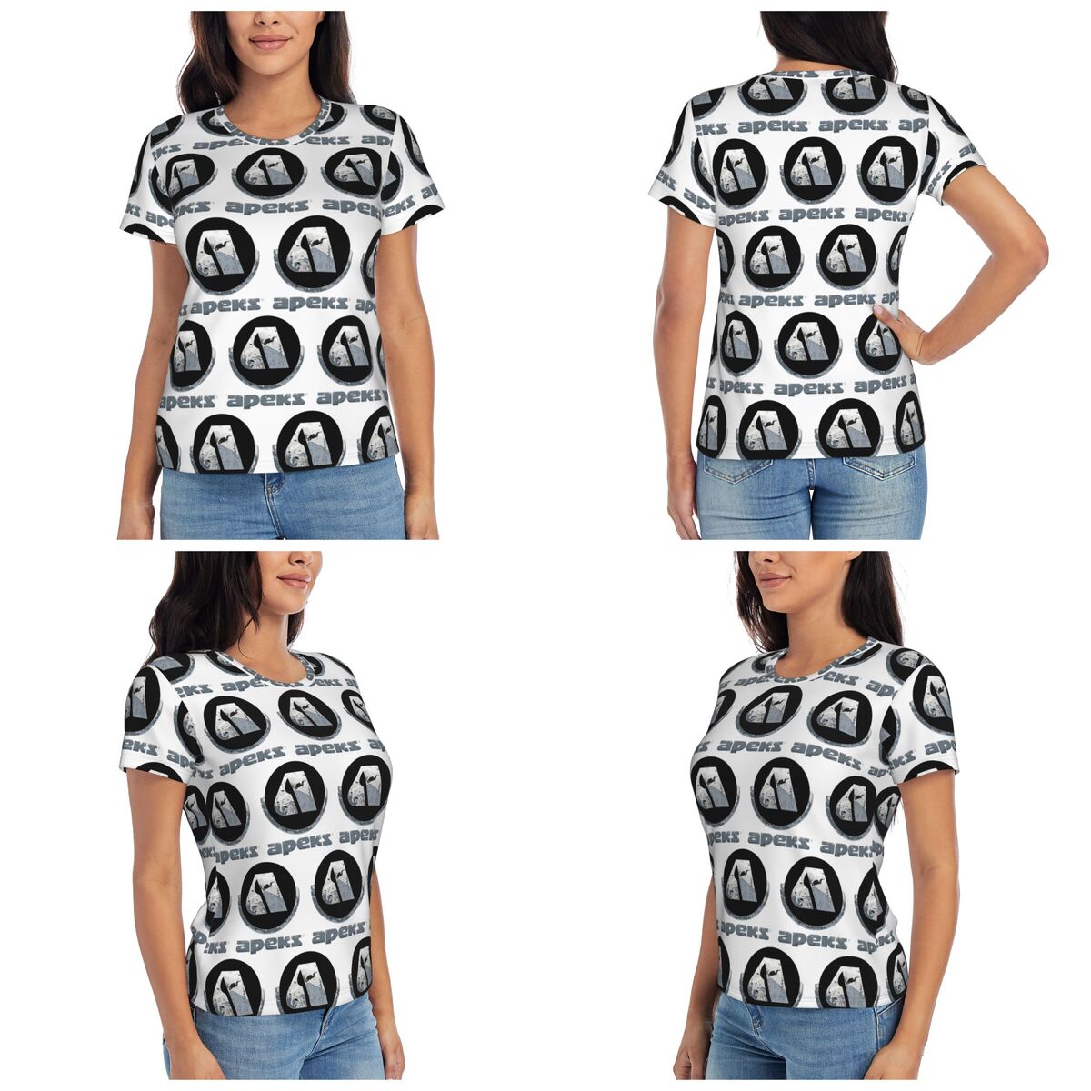A For Apeks Essential T-Shirt  - Summer Clothing Essentials Women recension och pris