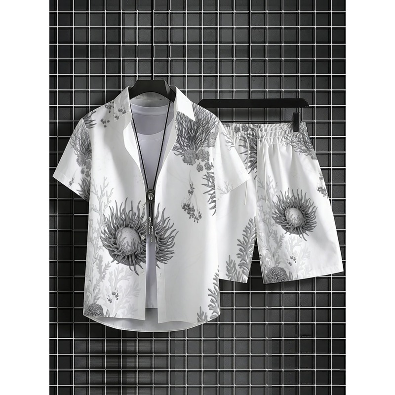 Men's Floral Hawaiian Shirt &  - Beach Shirt Hawaiian recension och pris