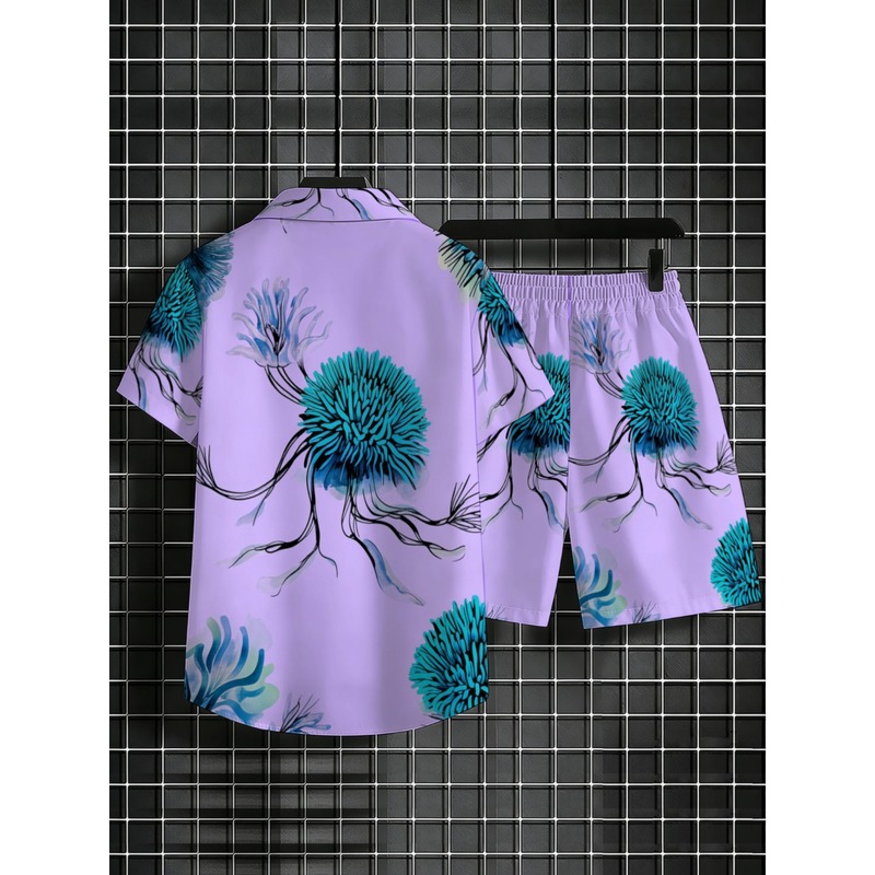 Men's Hawaiian Shirt Shorts Se - Beach Shirt Hawaiian recension och pris