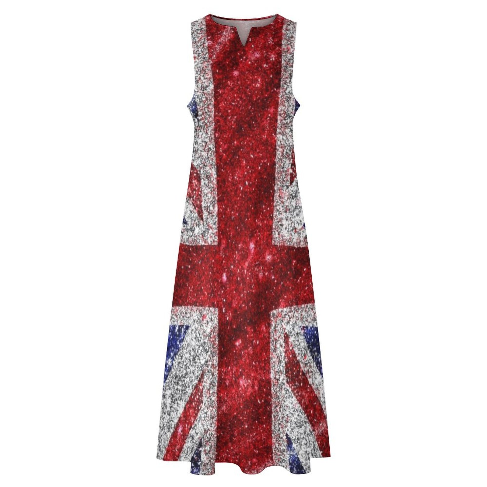 Faux Glitter Union Jack Flag U - Summer Clothing Women Uk recension och pris