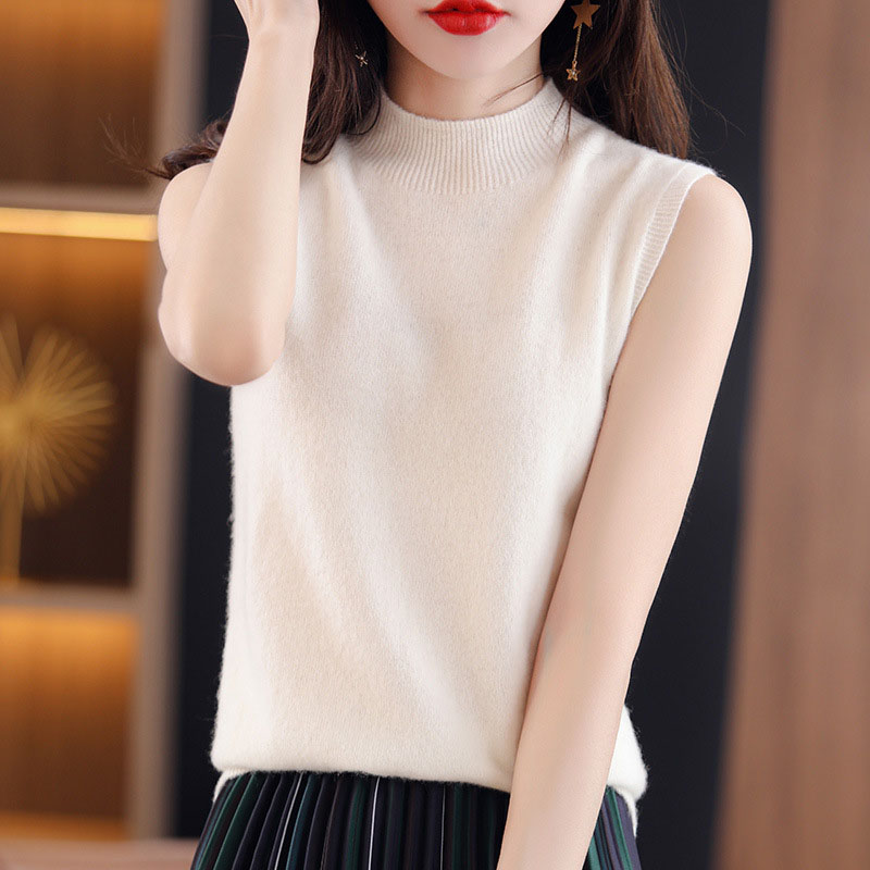 Women's Clothing Half high nec - Summer Jumper Clothing recension och pris