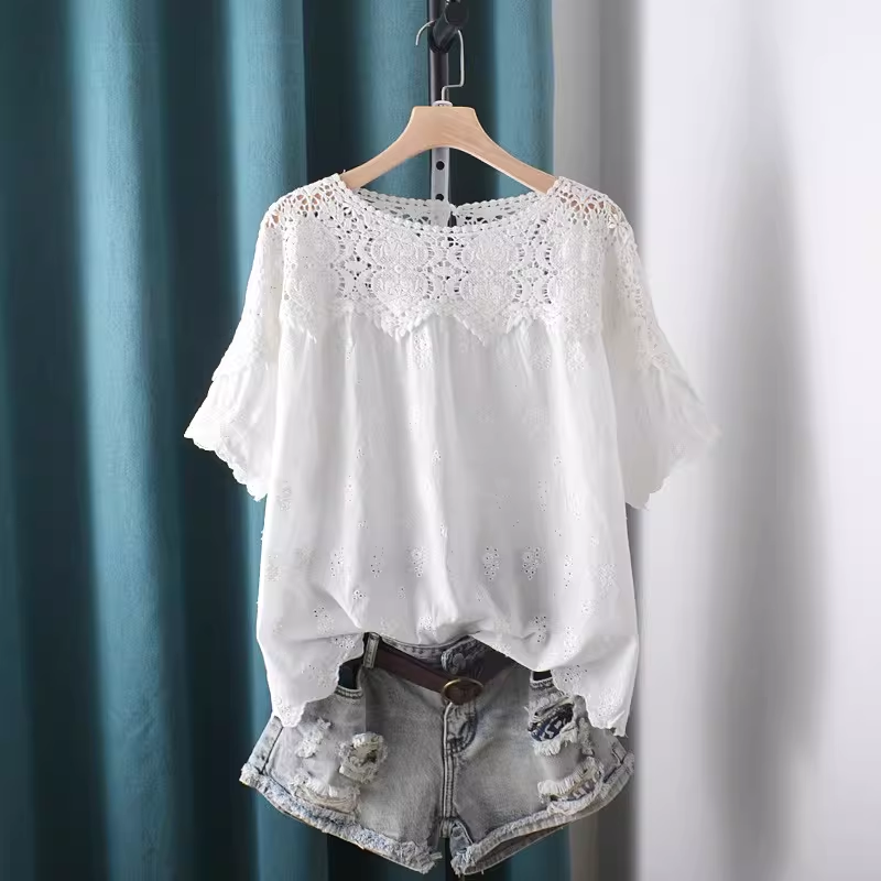 2026 Hollow Out Lace Patchwork - Summer Clothing Japan recension och pris