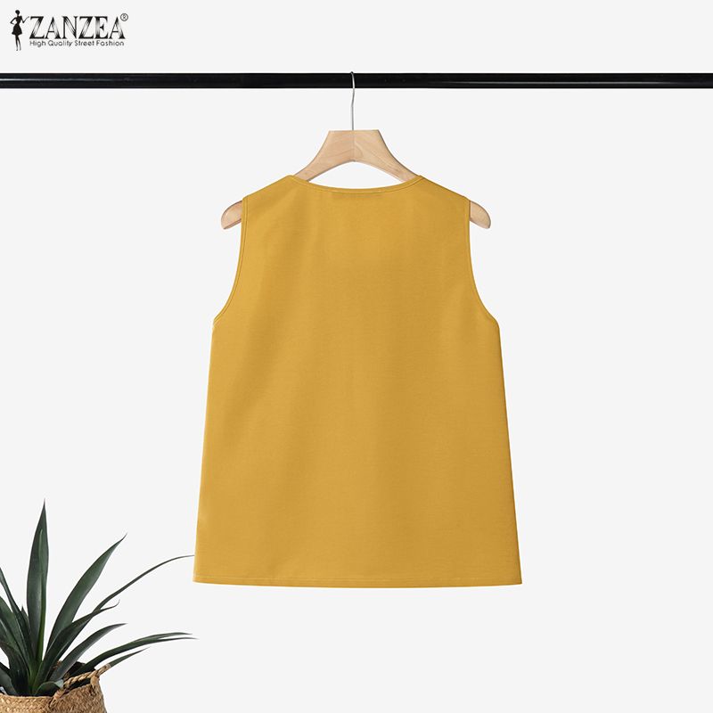 ZANZEA Plus Size 5XL Woman Pin - Summer Clothing For Plus Size Women recension och pris