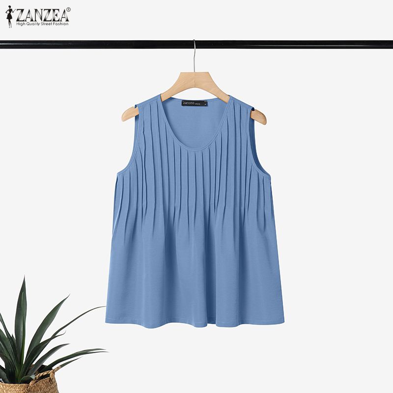 ZANZEA Plus Size 5XL Woman Pin - Summer Clothing For Plus Size Women recension och pris