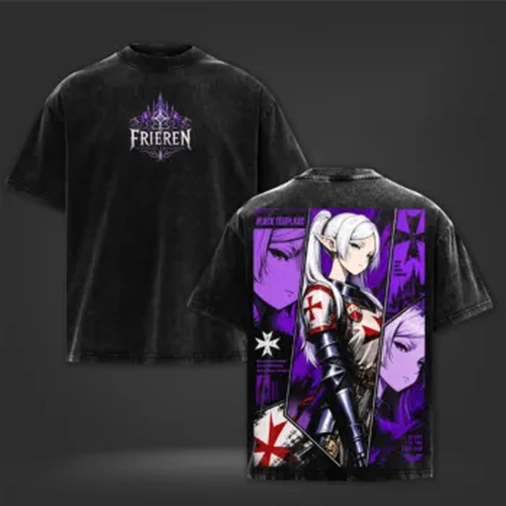 2026 Trendy Anime Frieren T-sh - Summer Clothing Italy recension och pris