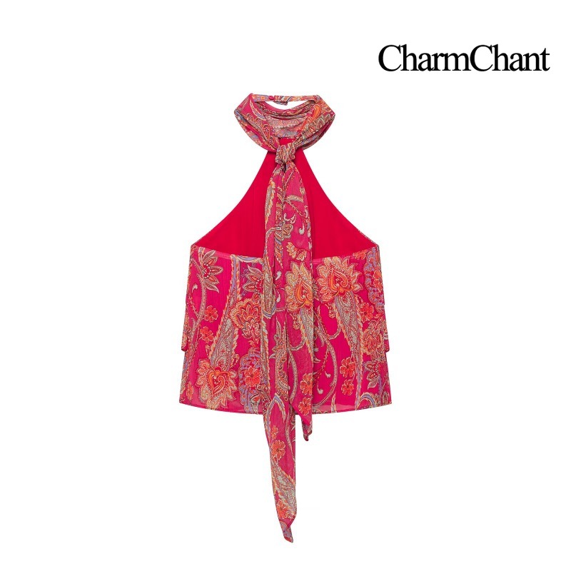 CHARMCHANT Women's Paisley Pri - Summer Clothing Accessories recension och pris