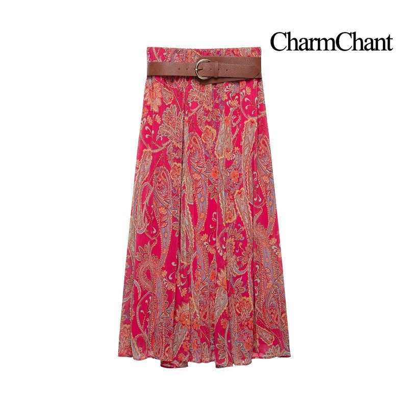 CHARMCHANT Women's Paisley Pri - Summer Clothing Accessories recension och pris