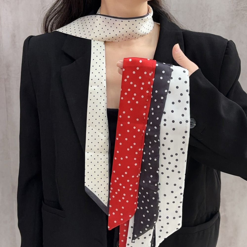 Fashion Polka Dot Narrow Edge  - Summer Clothing Accessories recension och pris