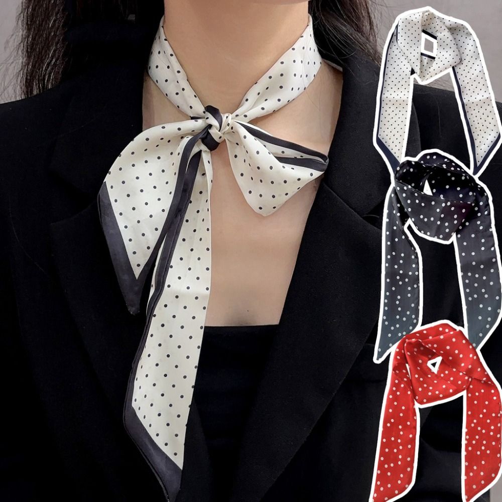 Fashion Polka Dot Narrow Edge  - Summer Clothing Accessories recension och pris