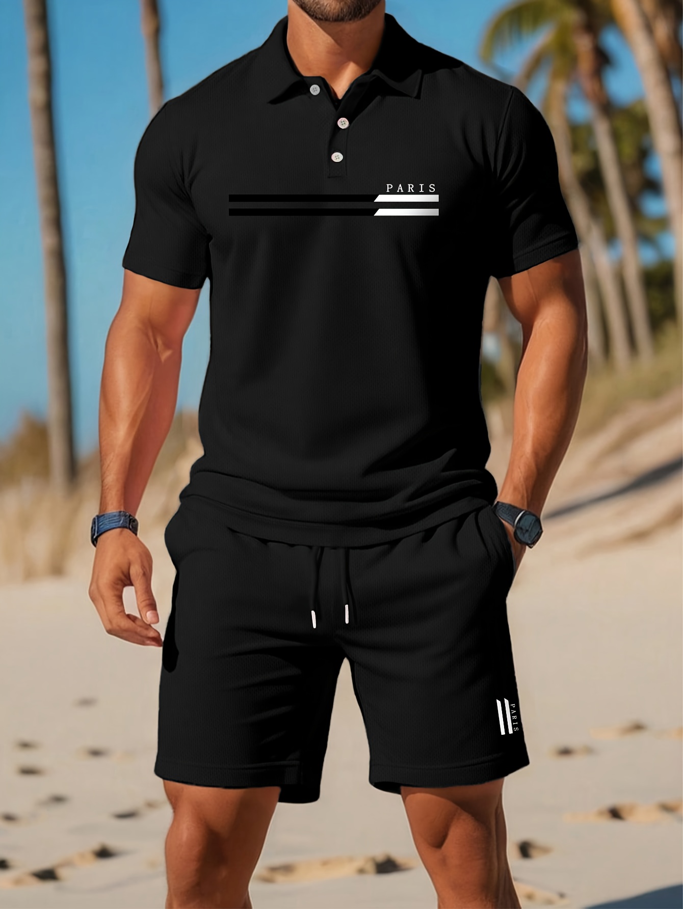 2026 Summer Men's Polo Set - 3 - Summer Clothing Patterns recension och pris
