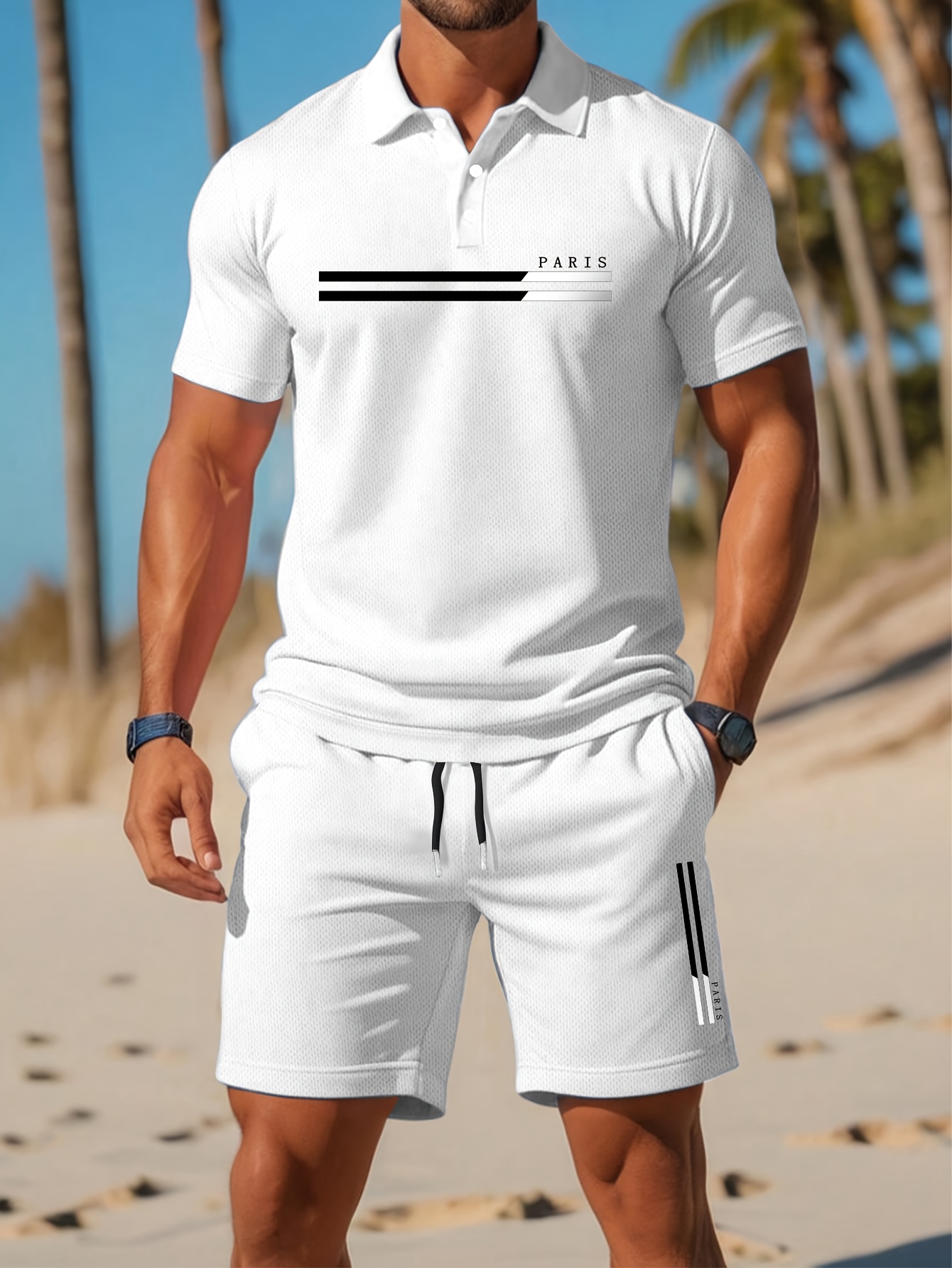 2026 Summer Men's Polo Set - 3 - Summer Clothing Patterns recension och pris
