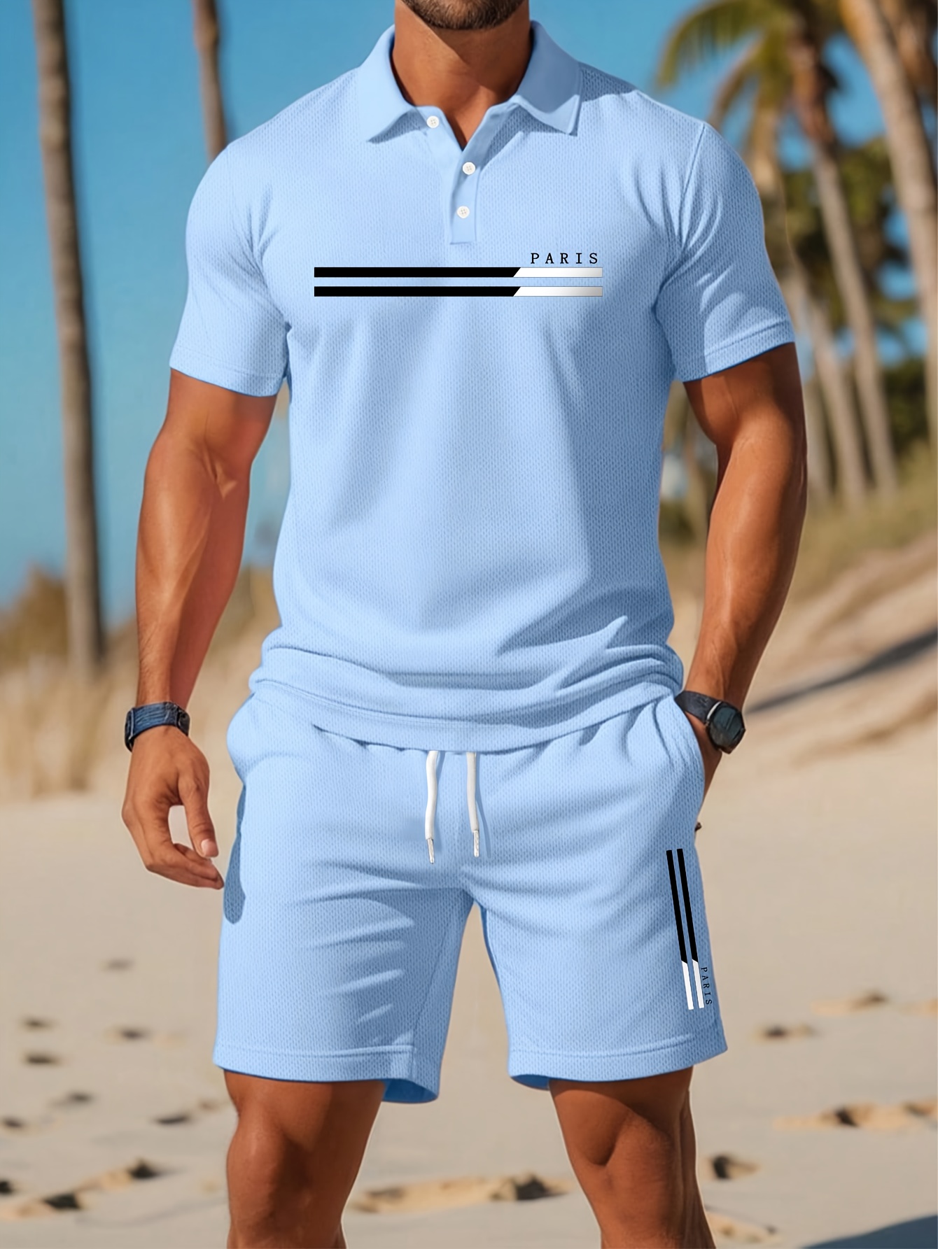 2026 Summer Men's Polo Set - 3 - Summer Clothing Patterns recension och pris