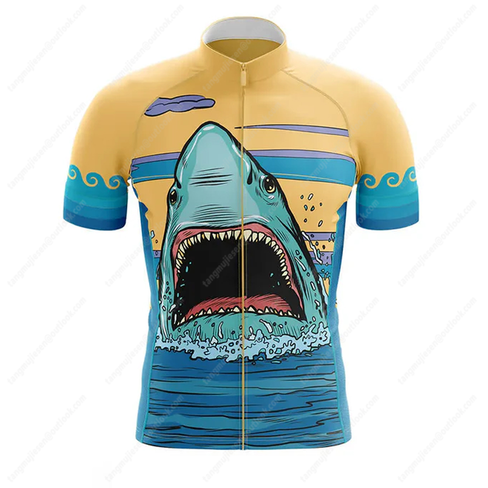 Shark Cycling Team Clothes Mtb - Summer Jumper Clothing recension och pris