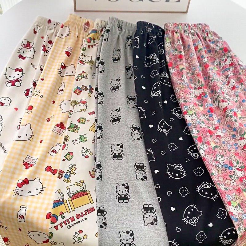 Sanrio Pants Hello Kitty Pajam - Summer Clothing Y2K recension och pris
