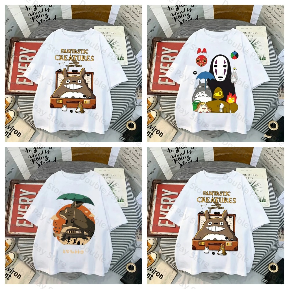 Anime Totoro Spirited Away T-s - Summer Away Clothing recension och pris