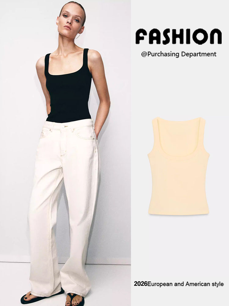 Slim Fit Sleeveless round Neck - Summer Clothing Options recension och pris