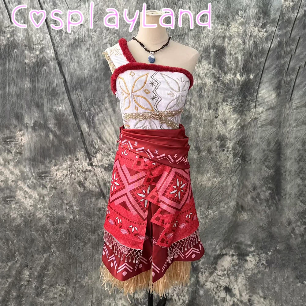 Princess Moana Dress Cosplay C - Summer Clothing Accessories recension och pris