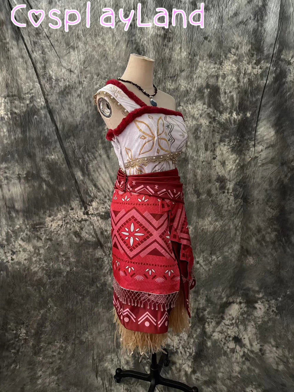 Princess Moana Dress Cosplay C - Summer Clothing Accessories recension och pris