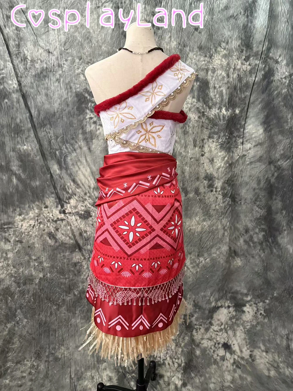 Princess Moana Dress Cosplay C - Summer Clothing Accessories recension och pris