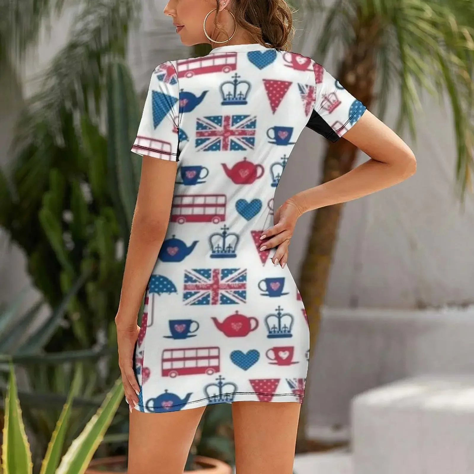 United Kingdom Pattern - UK Fl - Summer Clothing Women Uk recension och pris
