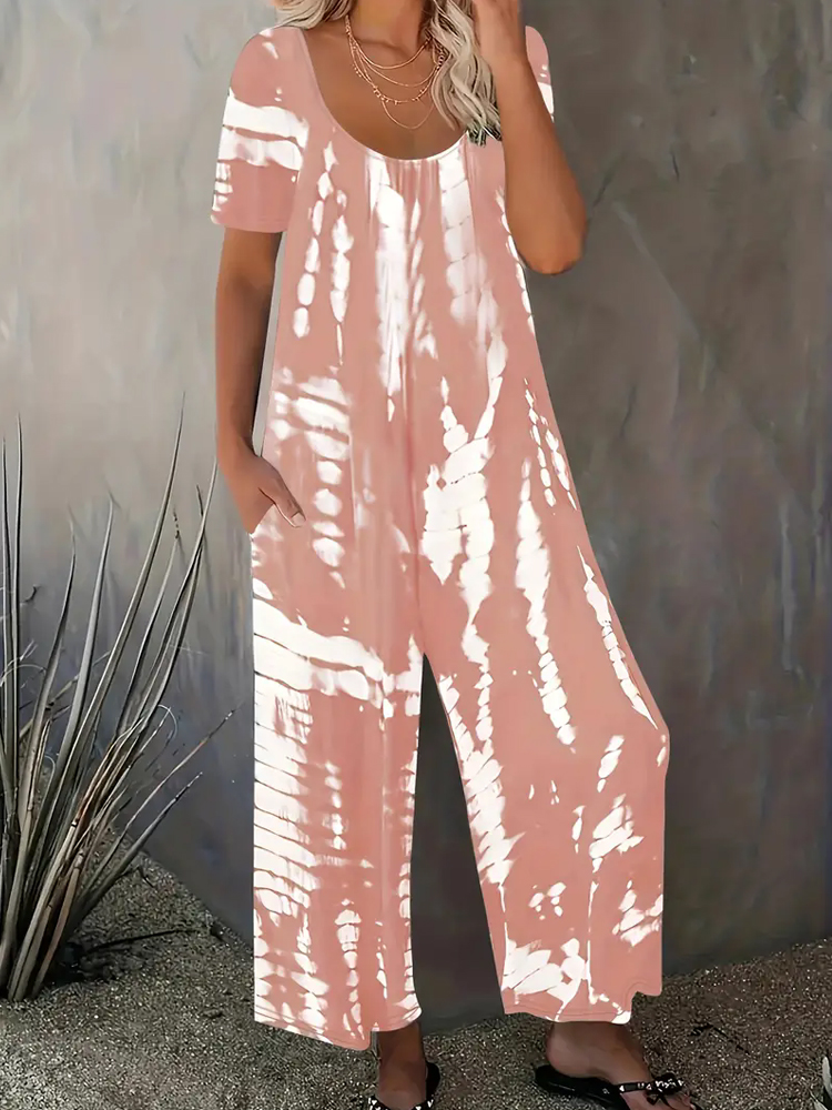 Plus Size Stripe Printed Round - Summer Clothing For Plus Size Women recension och pris