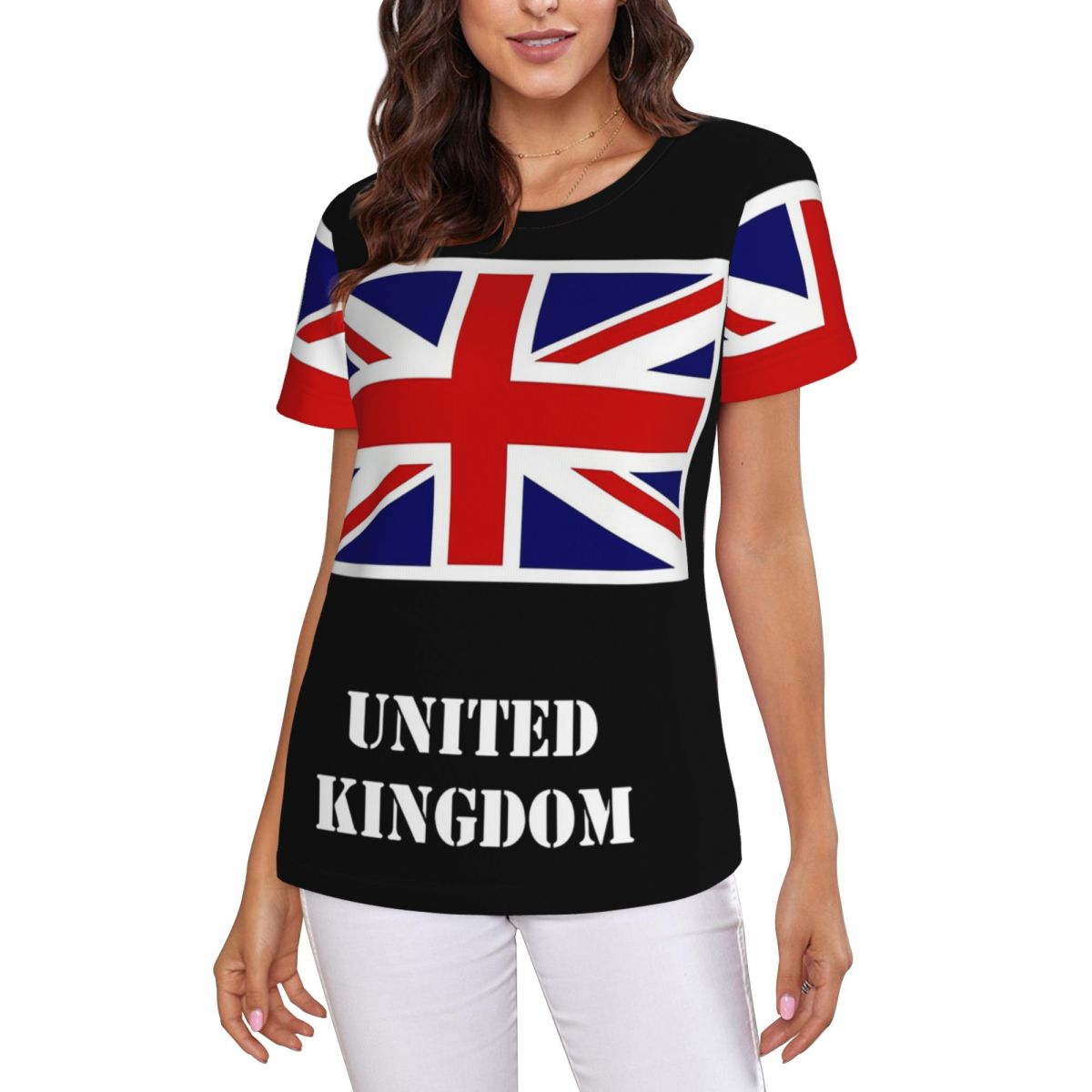 Union Jack Flag Of The UK Unit - Summer Clothing Women Uk recension och pris
