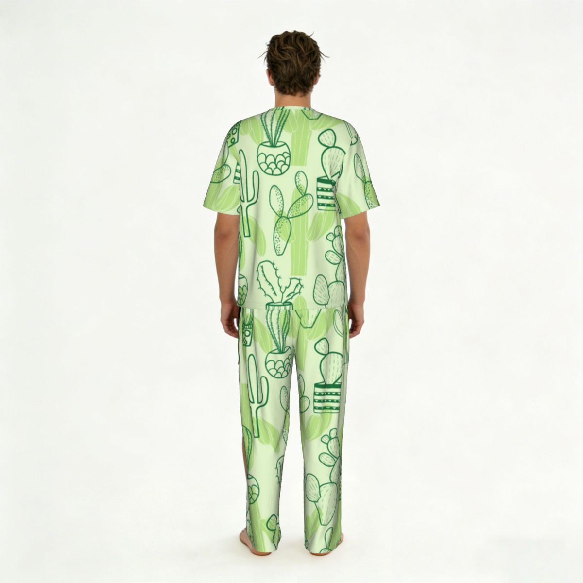Men Pajamas Suit Short Sleeved - Summer Clothing Patterns recension och pris