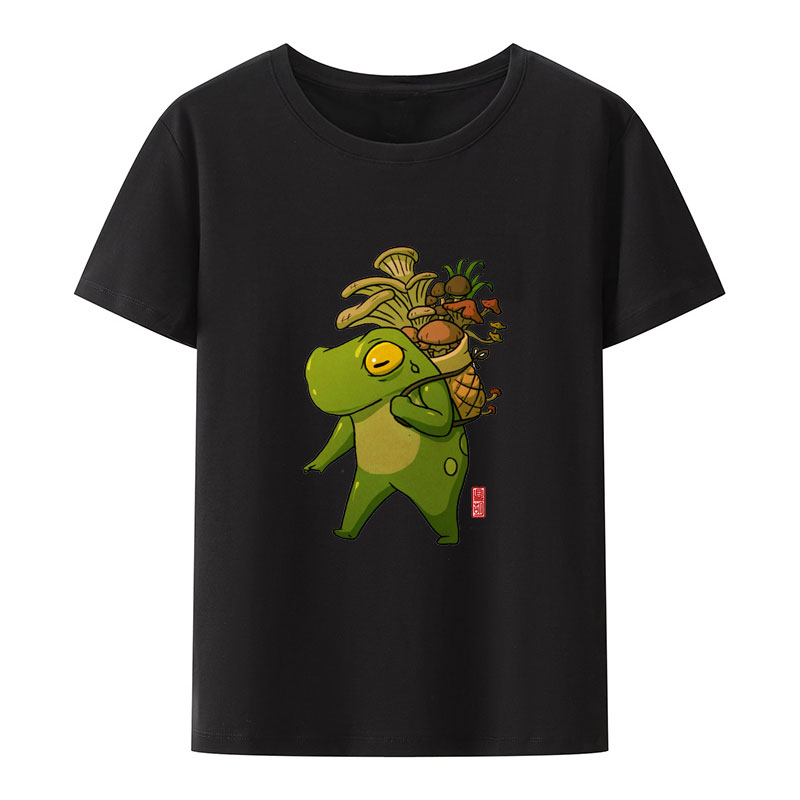 Cute Frog Making Origami Artwo - Summer Clothing Essentials Women recension och pris