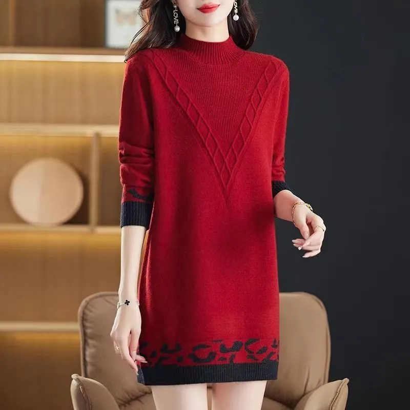 Women Pullover Sweater Half Hi - Summer Jumper Clothing recension och pris