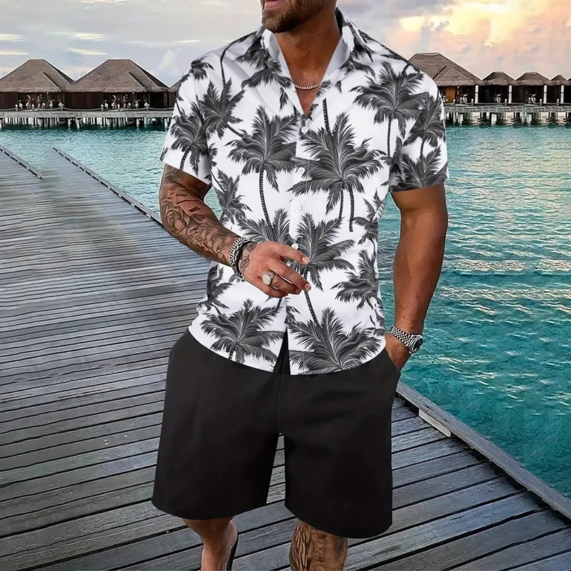 Men's Hawaiian Short Sleeve Sh - Beach Shirt Hawaiian recension och pris