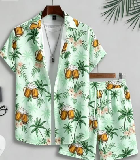 Hawaiian Tropical Drink Foliag - Beach Shirt Hawaiian recension och pris