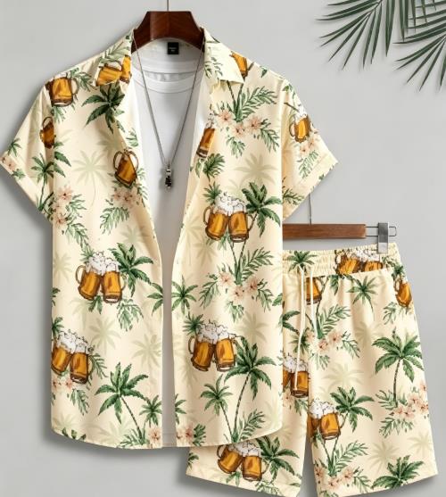 Hawaiian Tropical Drink Foliag - Beach Shirt Hawaiian recension och pris