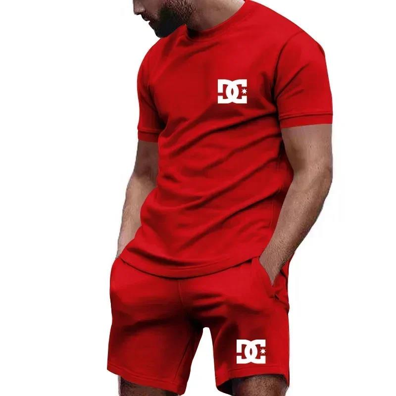 Summer new men's short-sleeved - Summer Clothing Line recension och pris