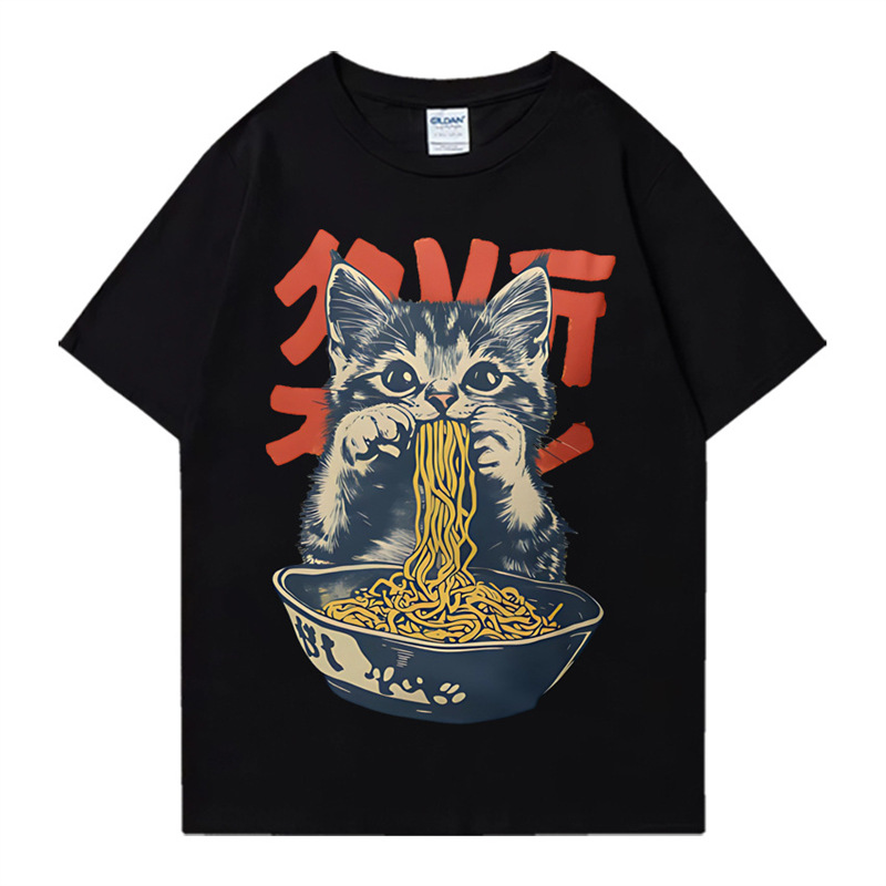 Kawaii Ramen Cat Retro Japanes - Summer Clothing Essentials Women recension och pris