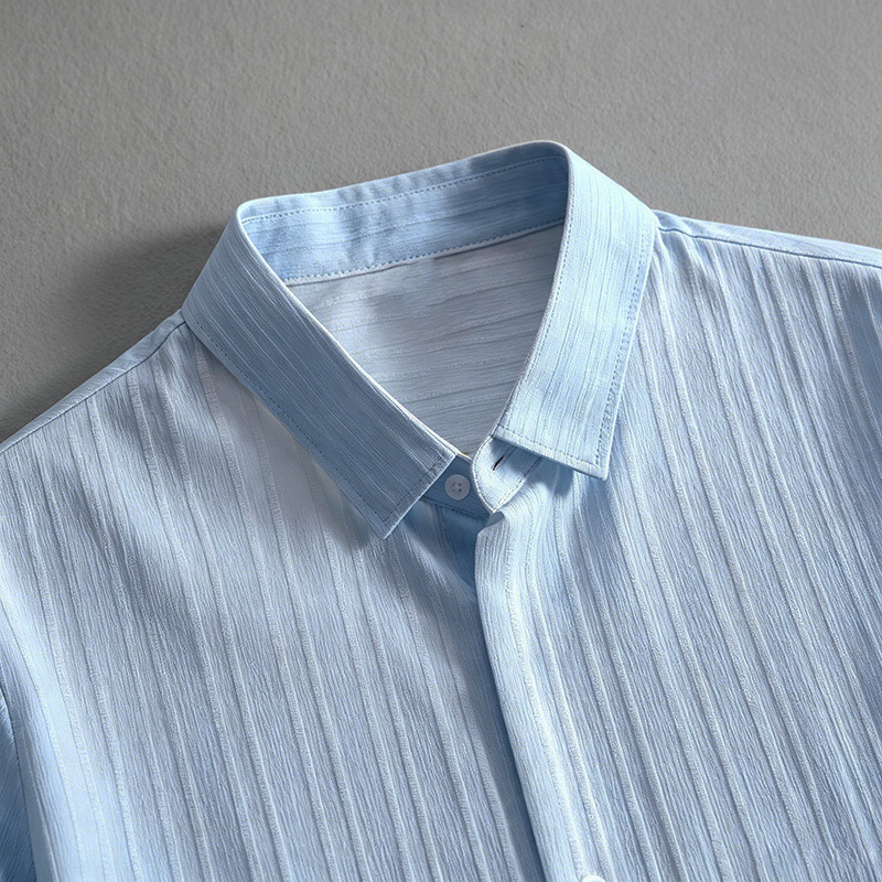 2026 New Men Vertical Wrinkle  - Summer Clothing Line recension och pris