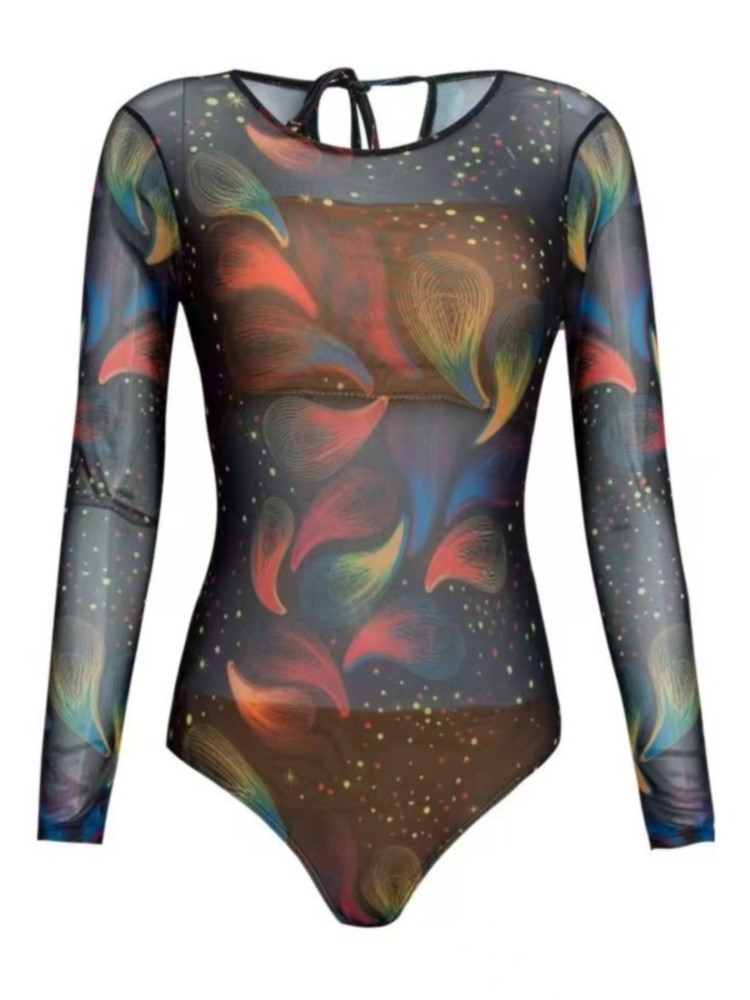 2 Piece Sets Mesh Swimwear And - Swim Cover Up Mesh recension och pris
