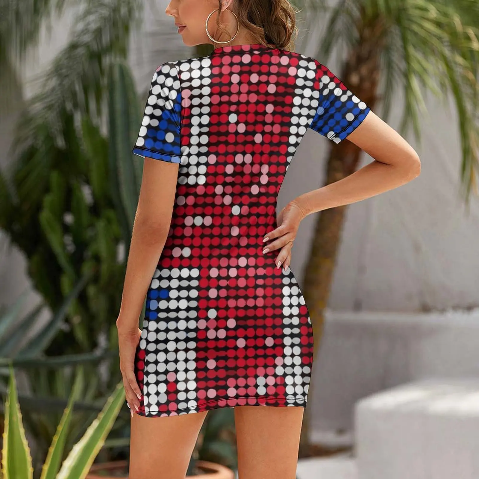 Union Jack Flag UK Sequin Shor - Summer Clothing Women Uk recension och pris