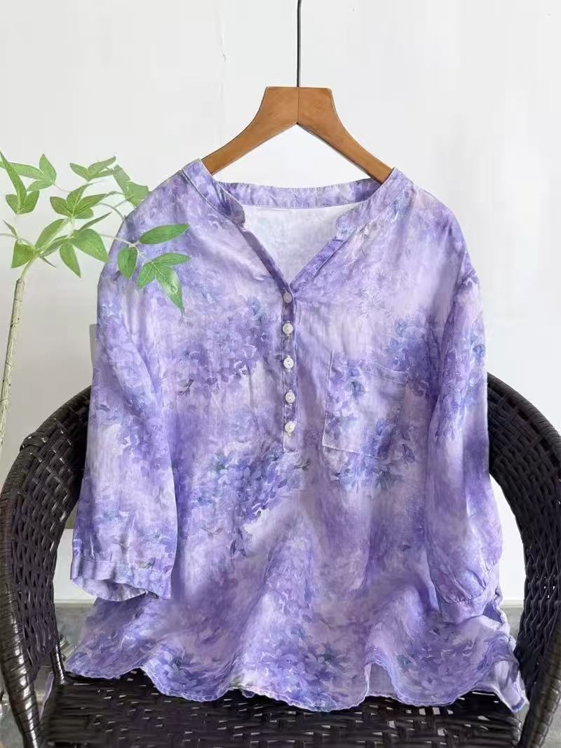 100% Ramie shirts for women su - Summer Clothing Japan recension och pris