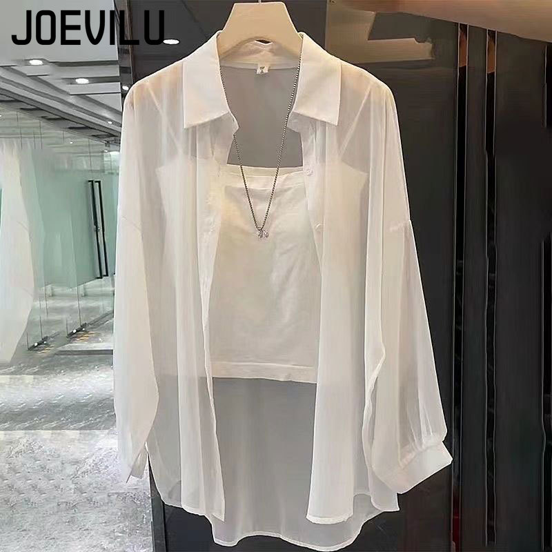 Sheer Chiffon Shirt Women's Ca - Summer Clothing Japan recension och pris